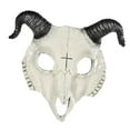 thumbnail image 3 of Máscara De Calavera De Cabra Para Cosplay De Halloween, Cara Completa Para Accesorios De Disfraz De Carnaval Sunnimix Calavera de Halloween, 3 of 8