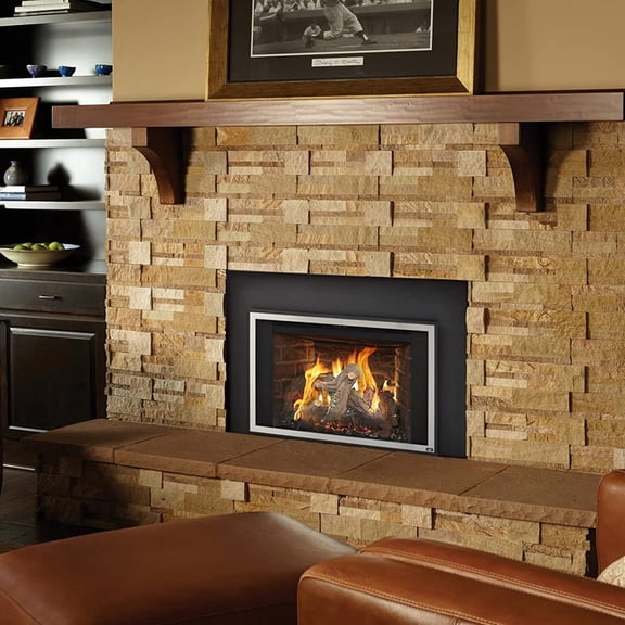 3 pcs Ceramic Gas Fireplace Logs