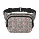 thumbnail image 1 of Fotbe Rose Mix Leopard 3 Cangurera Cuadrada con Estampado de Doble Capa, Bolsa de Cintura Ajustable Mini para Hombres y Mujeres, 1 of 9