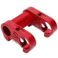 thumbnail image 2 of Bike Double Stem, Adjustable Aluminum Alloy Folding Bike Double Stem Lightweight 25.4MM Handlebar Stem Riser, 2 of 8