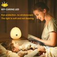 thumbnail image 5 of Luz nocturna LED para niños - Luz nocturna de lactancia regulable en 3 colores con interruptor táctil - Carga USB - para guardería, Starlight, blanco JAMW Sencillez, 5 of 5