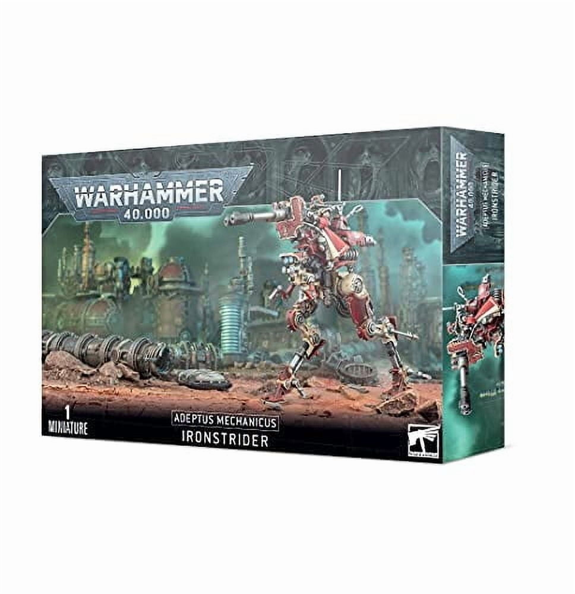 Games Workshop 99120116017" Adeptus Mechanicus Ironstrider Figure, Black
