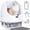 White, variant on Open-Top Automatic Cat Litter Box Self Cleaning with Liners and Mat Included, White