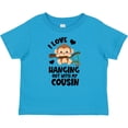 thumbnail image 3 of Inktastic Monkey I Love Hanging out with My Cousin Boys or Girls Baby T-Shirt, 3 of 5