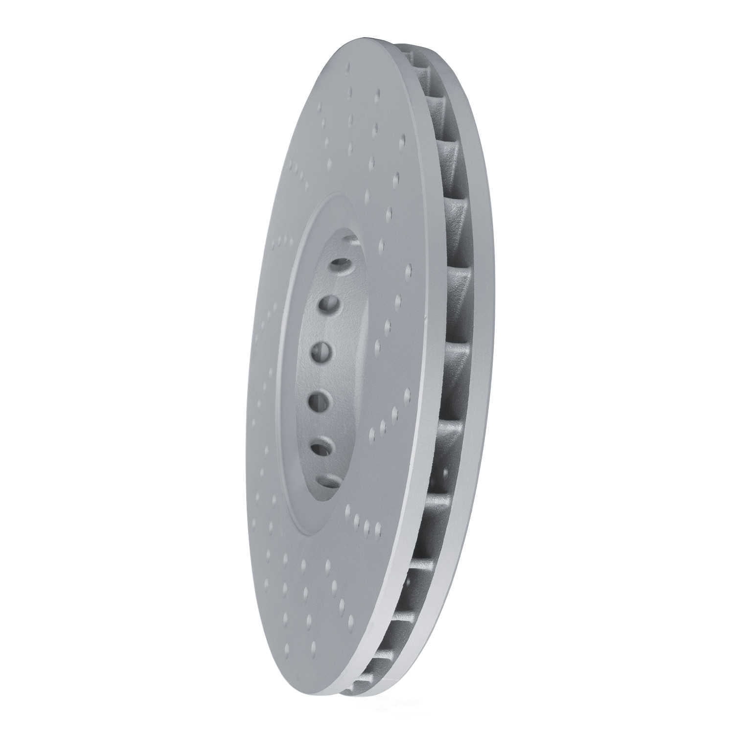 Dynamic Friction Company 920-31186D DFC Hi-carbon Alloy Geomet Coated Rotor - Drilled