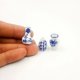 thumbnail image 4 of Mini jarrón de porcelana azul y blanca, 3 piezas, casa de muñecas hecha a mano, cocina, adorno de cerámica, Decora, miniaturas de casa de muñecas, 4 of 5