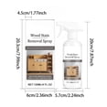 thumbnail image 3 of RAGUPEL Wood Cleaner, Deep Cleaning Wood Cleaner for Cabinets, Furniture, Tables, and Other Wood Surfaces, Aerosol Spray, Wood Furniture Cleaner, 120Ml, 3 of 7