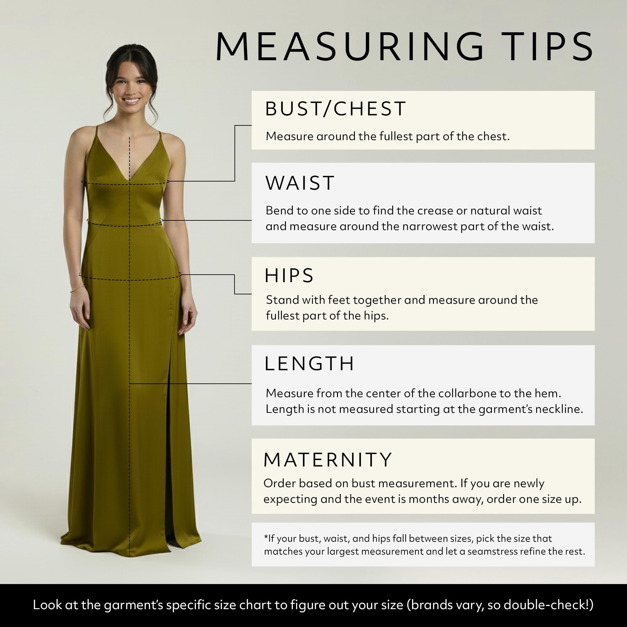 Kirablend Esme Charmeuse Plunge-Neck Seamed A-Line Gown