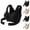 26# Black, variant on 2026 New Posture Corrector Bra, Front Closure Cross-Back Wireless Posture Bra for Women, Seamless Breathable Complexion 32