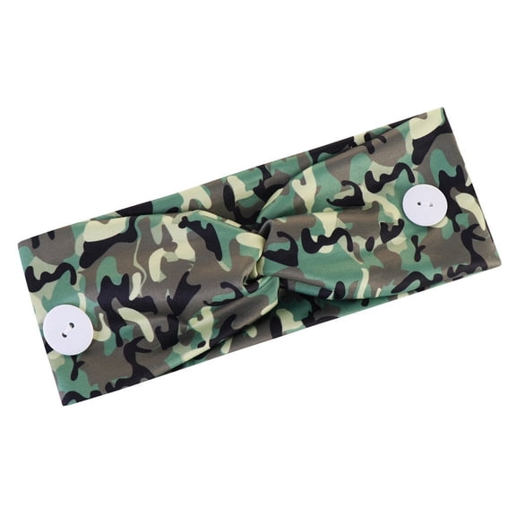Sweatband for Men and Women, Non-Slip & Wide Elastic Thick Hair Bands for Running, Cycling, Basketball, Yoga, Fitness Workout Stretchy Unisex Hairband