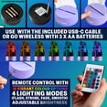 thumbnail image 3 of Frozen LED Table Light with Remote Control, 3 of 5