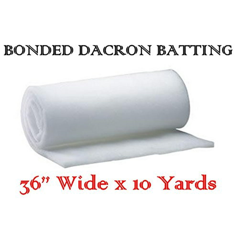 AKTrading 36 Inch Wide Bonded Dacron Upholstery Grade Polyester
