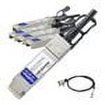 UPC: 0821455178775 | AddOn 4m Industry Standard QSFP+ Breakout DAC – direct attach cable – 13 ft