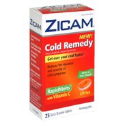 Angle View: ZICAM - Cold Remedy Rapid Melt + Vitamin C