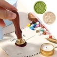 thumbnail image 4 of Cuadros Decorativos El sello de cera de 25 mm puede reemplazar la cabeza redonda de cobre para la decoración de sellos (DW 08 Cat) Sywqhk Nuevos Originales, 4 of 9