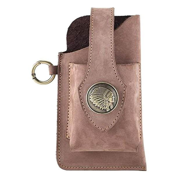 Funda para teléfono con cinturón de cuero, funda para teléfono móvil, funda para teléfono de cuero universal con Zulema Funda para teléfono