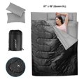 thumbnail image 4 of Goplus 2 Person Sleeping Bag Waterproof w/ 2 Pillows Camping Queen Size XL, 4 of 10