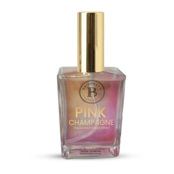 Brooklyn Fragrance Co. BFC- Watercolor Ombre Room Spray – Premium Pink Champagne Scent - Long lasting Fragrance for Home, Office or Bathroom – Air Freshener Rectangle Spray bottle – 11 oz