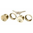 thumbnail image 2 of CRL AMR205CCBR Brass AMR Series Double Keyed Cylinders, 2 of 3