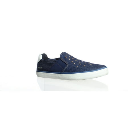 Geox Womens Flat - Geox Womens Kilwi Blue Casual Flats EUR 36