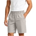 thumbnail image 3 of IhhxPro Big & Tall Men's Running Shorts with Pockets Drawstring Elastic Waist Quick-Dry Athletic Breathable Lightweight Loose Fit for Gym Jogging Training Summer L-5XL, 3 of 7