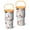 Orange-5, variant on 20oz Multicolored Flower Leaves Stainless Steel Tumbler with Top Handle,Travel Coffee Mug Flip Straw Cup,Gifts for Women Girls Men Adults