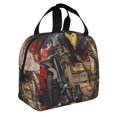 thumbnail image 2 of Disketp Bald Eagle Soldier Bolsa Térmica para Almuerzo para Hombre y Mujer, Ideal para Trabajo, Senderismo y Picnic, 2 of 8