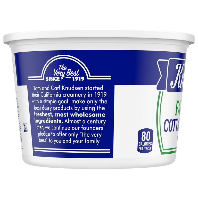 Knudsen Nonfat Cottage Cheese Nutrition Facts Home Alqu