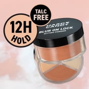 Hard Candy Blur On Lock Setting Powder, Brightening & Baking Loose Powder, Translucent Peach 5294