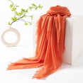 thumbnail image 2 of Cekizud Scarves for Women Versatile Solid Thin Gauze Shawl Breathable Summer Neck Cover, 2 of 3