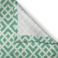 thumbnail image 3 of Ambesonne Mint Kitchen Curtains, Shabby Abstract Squares, 55"x39", Jade and Almond Green, 3 of 3
