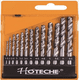 thumbnail image 1 of Juego de Brocas Helicoidales HSS 13pzs HOTECHE 501001, 1 of 3