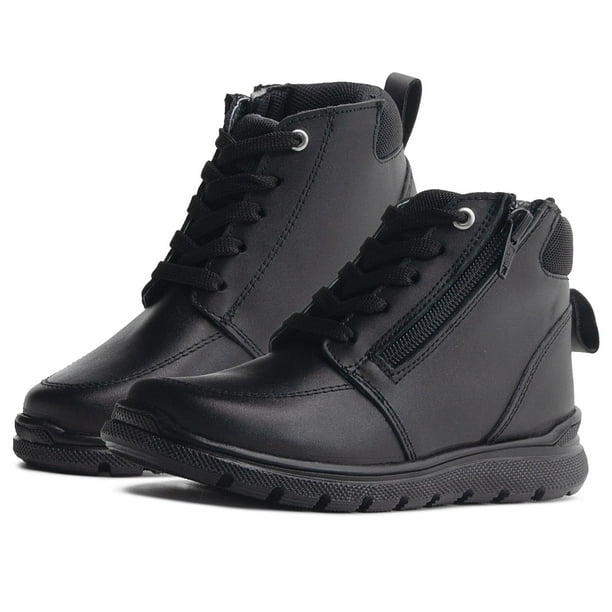Botas Niño Escolares Karsten Negro Antiderrapante Casual negro 24.5