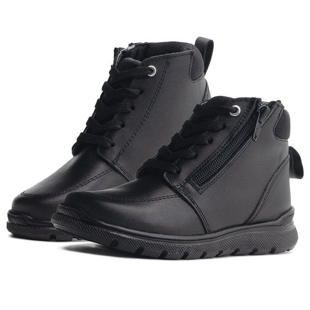 Botas Niño Escolares Karsten Negro Antiderrapante Casual negro 20