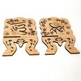 thumbnail image 2 of Happy Ramadan Home Decorations Wooden Scripture Shelves Shelves Multifunctional Practical Wooden Book Holder, 2 of 9