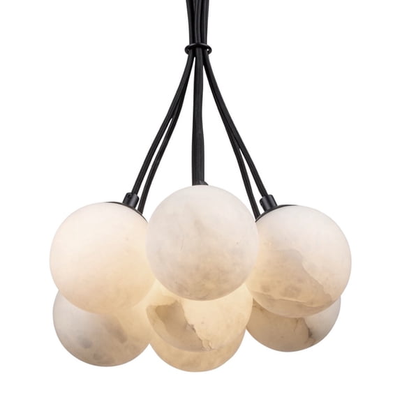 AC7467BK-Artcraft Lighting-Camila - 70W 7 LED Pendant-5 Inches Tall and 11.5 Inches Wide