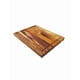 thumbnail image 3 of Platos De Madera xtellar color cafe Tabla Para Picar De Madera De Teca 25x35 Cm, 3 of 5