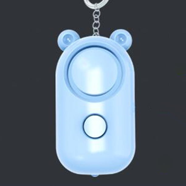 personal Llavero de seguridad de emergencia Ligero para niñas Mujeres Estilo Normal Azul shamjiam Alarma de seguridad personal
