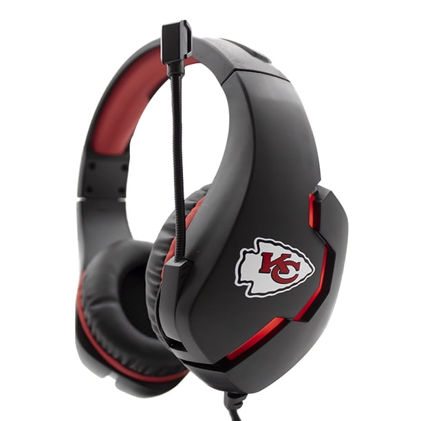Audifono gamer NFL Kansas City Chiefs con luz led 100% original