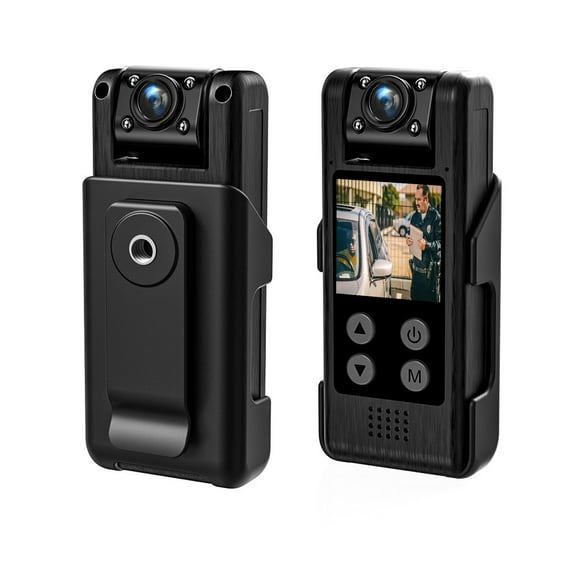 Body Wearable Camera, Body Worn Video Recorder 4K Ultra HD For Security Guard