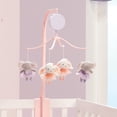 thumbnail image 6 of Bedtime Originals Tiny Dancer Musical Baby Crib Mobile - Pink, Animals, Elephant, 6 of 7