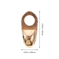 thumbnail image 4 of SHISUYAN Boot Hook Eyelets Golden 12Pcs For Restoration Other Outdoor Activities, 4 of 8
