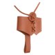 thumbnail image 5 of UPGRATOR Funda De Taza De Cuero Marrón Claro Ajustable Con Textura Resistente Para Bebidas, 5 of 8