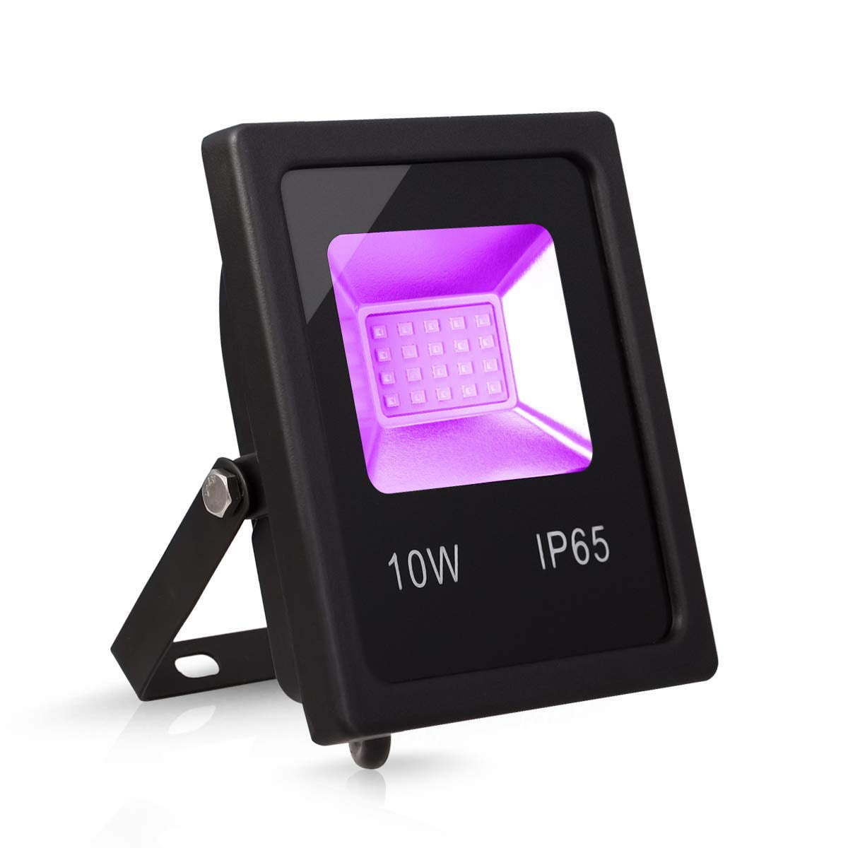 Uv Light Black Flood Outdoor Lights For Plant 10w Led 85w Equivalent 385 400nm A Waterproof Blacklight Lighting Neon Glow Party