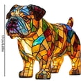 thumbnail image 3 of Hometravel Resin Dog LED Night Light, Colored Puppy Table Lamp, USB Powered Animal Sculpture Decor for Bedroom Desk, 3 of 9