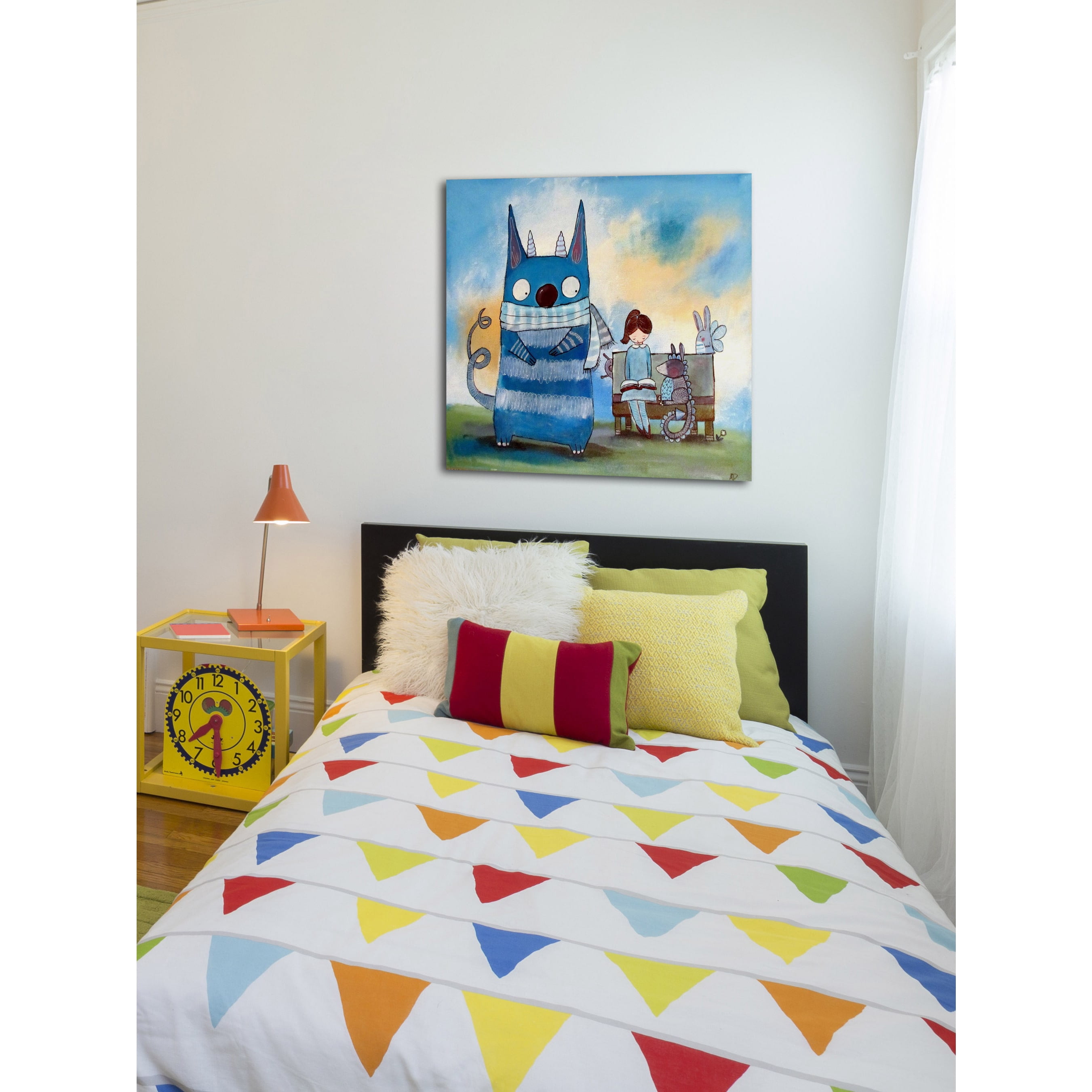 Marmont Hill "Left Out" by Andrea Doss Painting Print on Wrapped Canvas