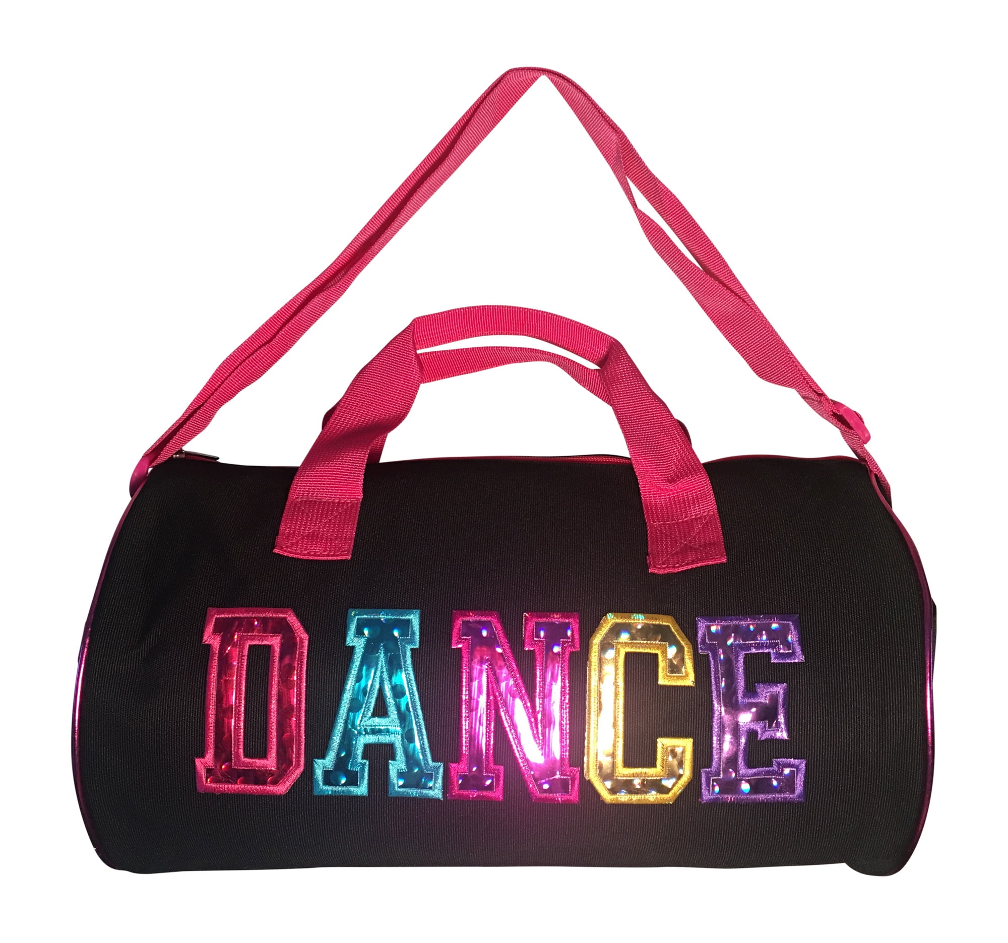 Dance Duffel Bag With Multicolored Dance Print