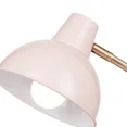 thumbnail image 6 of Novogratz x Globe Robin 16" Matte Rose Desk Lamp with Matte Gold Arm, 67339, 6 of 7