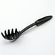 thumbnail image 5 of Tenedor, cuchara y tenedor para pasta y espaguetis, utensilios de cocina de nailon, ideales para servir una variedad de alimentos (negro), 5 of 6