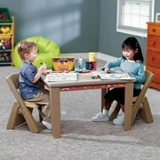 Step2 LifeStyle Folding Table & Chairs, Tan